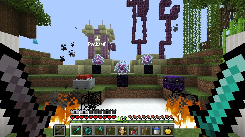 Vanilla tweaks (pigman , swight armour and outlined items: showcase 4 of 5