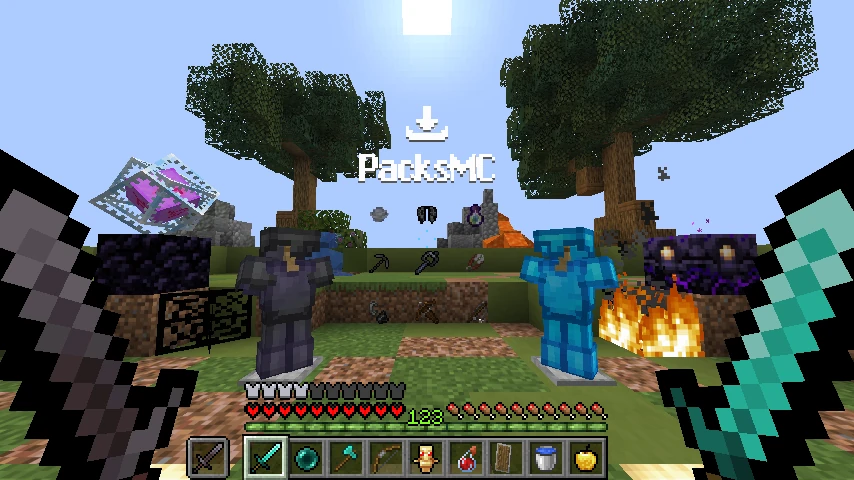 Vanilla tweaks (pigman , swight armour and outlined items