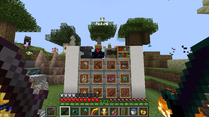 Custom bedwars pack "hive": showcase 3 of 5