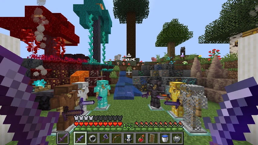 Pvp texture pack(Dark/Black theme): showcase 2 of 5