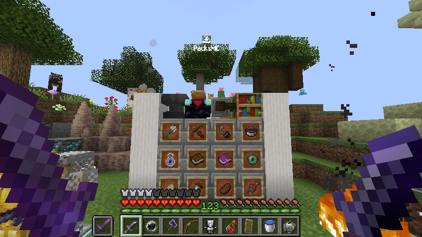 Pvp texture pack(Dark/Black theme): showcase 3 of 5