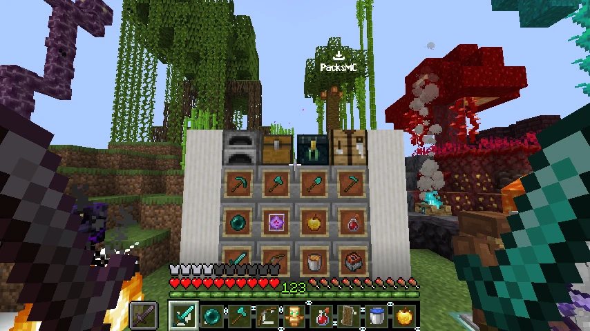 My hotbar: showcase 5 of 5