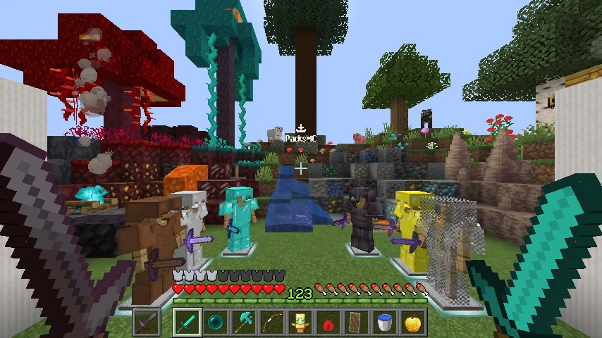SkairResPack 1.0 (1.16.5): showcase 2 of 5