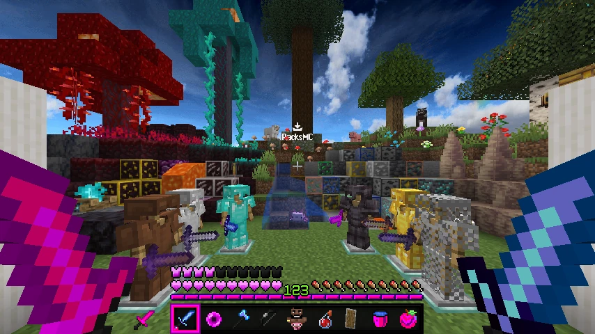 Pink SMP v2: showcase 2 of 5