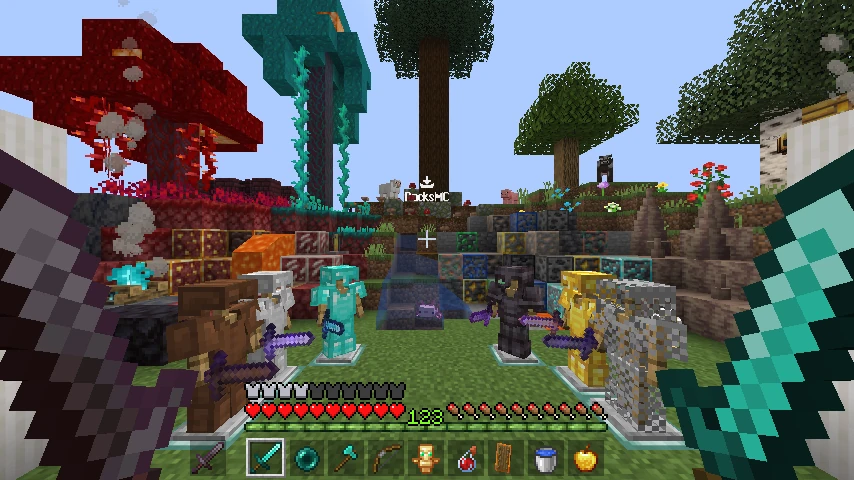 DiamondSMP NEW! best update ive made: showcase 2 of 5