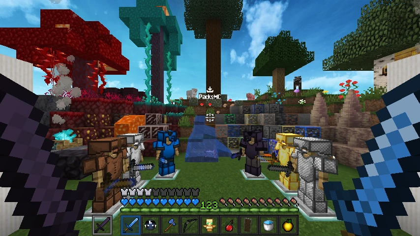 Tryh4rdd Blue: showcase 2 of 5