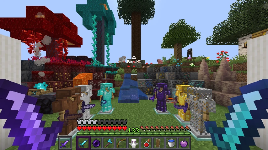 Glowy Pack v3: showcase 2 of 5