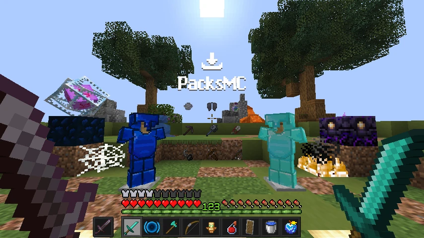 blue pack