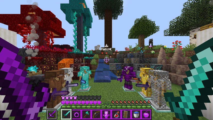 Purple PVP pack: showcase 2 of 5