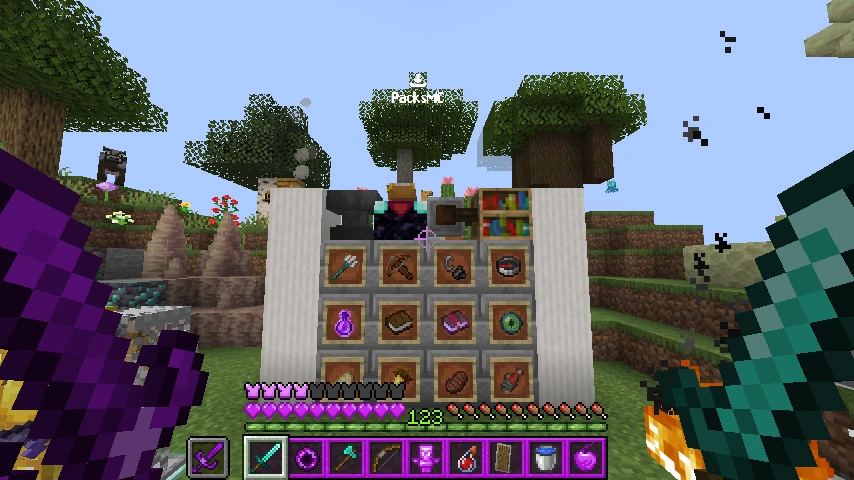 Purple PVP pack: showcase 3 of 5