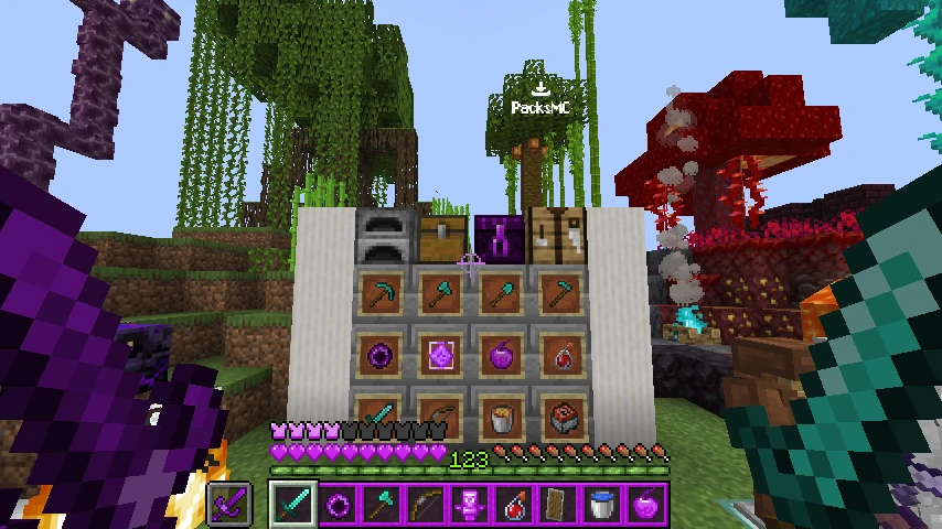 Purple PVP pack: showcase 5 of 5