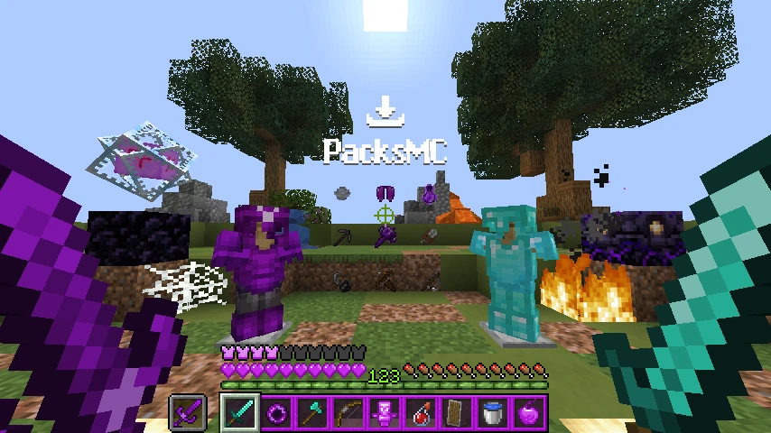 Purple PVP pack
