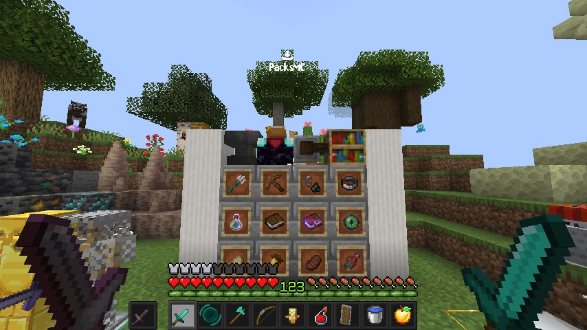 Marlowws texture pack updated with copper tools and 32x mace and spear: showcase 3 of 5