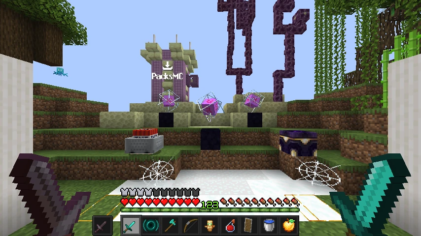 Marlowws texture pack updated with copper tools and 32x mace and spear: showcase 4 of 5