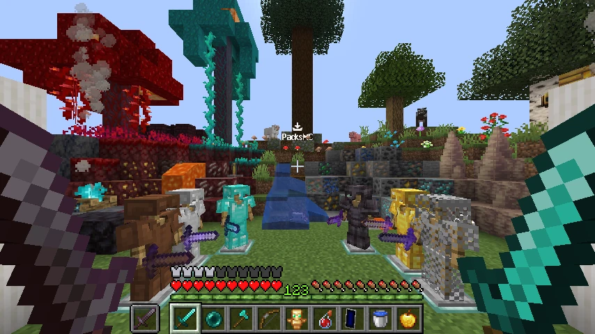 prince's 32x texture pack V2: showcase 2 of 5