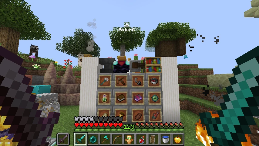 Visible ores overlay (only ores): showcase 3 of 5