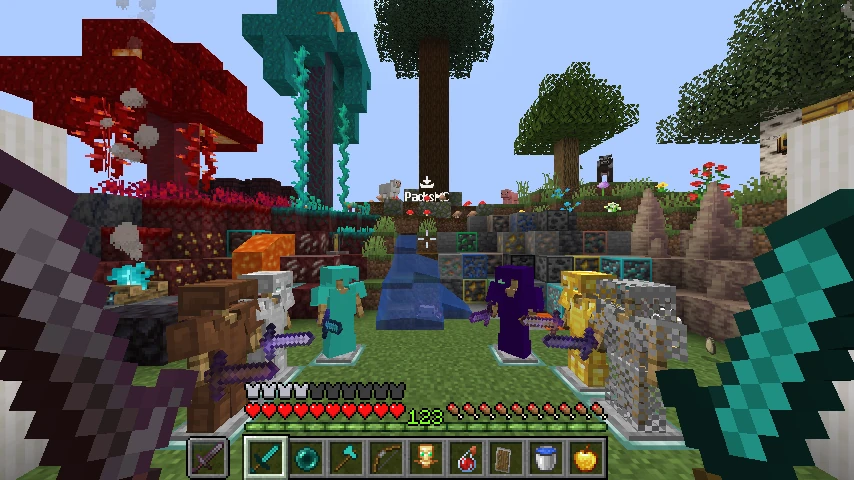 xweg axe pvp: showcase 2 of 5
