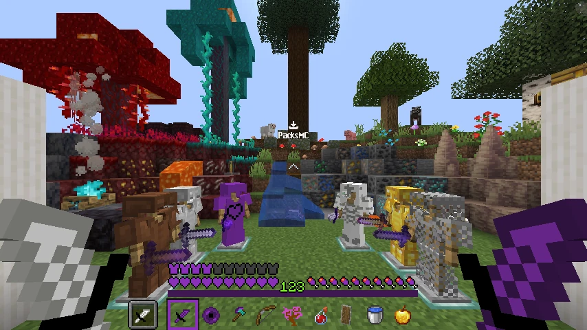 sqartix_purple_and_white_pvp_pack: showcase 2 of 5