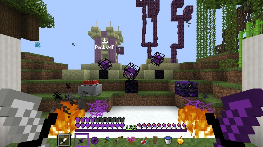 sqartix_purple_and_white_pvp_pack: showcase 4 of 5