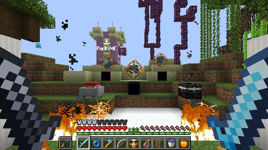 NON-vanilla++ (Orange-blue) v1.3: showcase 4 of 5