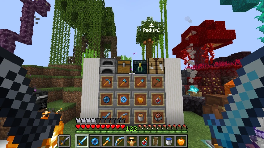 NON-vanilla++ (Orange-blue) v1.3: showcase 5 of 5