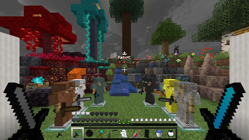 clean pvp smp pack: showcase 2 of 5