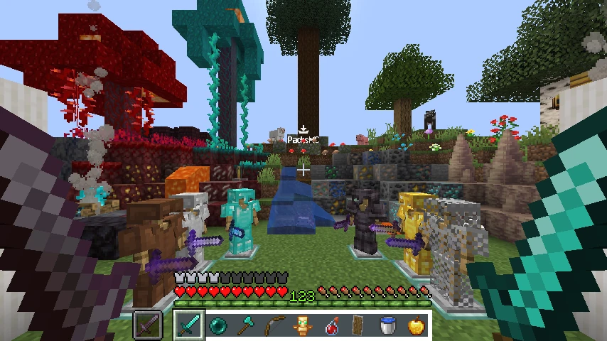 Hotbar: showcase 2 of 5