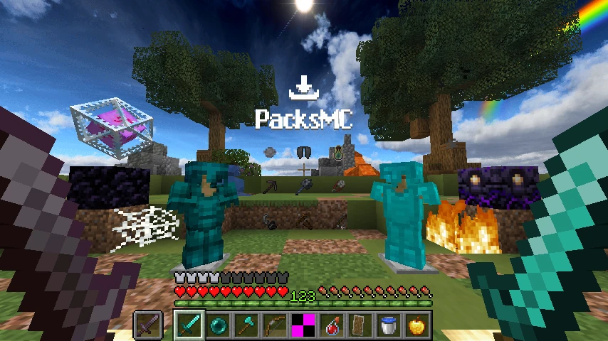 Nice blue pvp pack and fps boost
