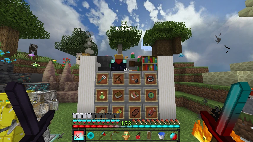 NoursPack 500 follows Ice Red: showcase 3 of 5