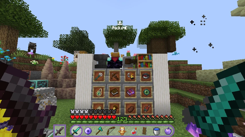 Purple CPVP texture pack: showcase 3 of 5