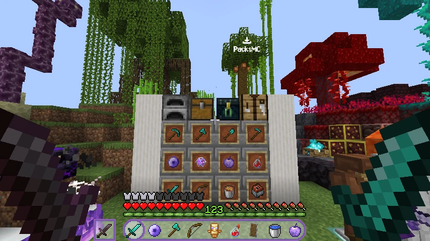 Purple CPVP texture pack: showcase 5 of 5