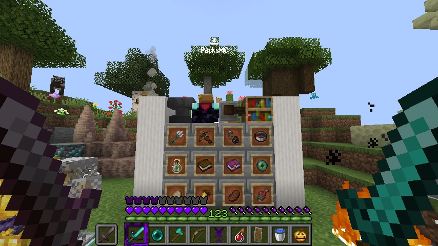 Purple Thingys: showcase 3 of 5