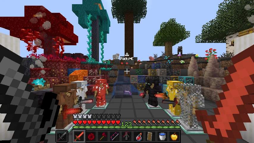 Red Smp overlay: showcase 2 of 5