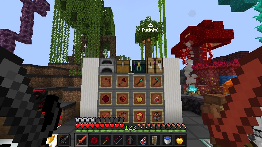 Red Smp overlay: showcase 5 of 5