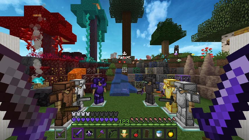 Bedrock Purple Tryhard: showcase 2 of 5