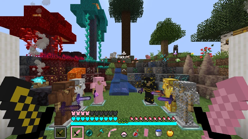 sqartix_pink_pack: showcase 2 of 5