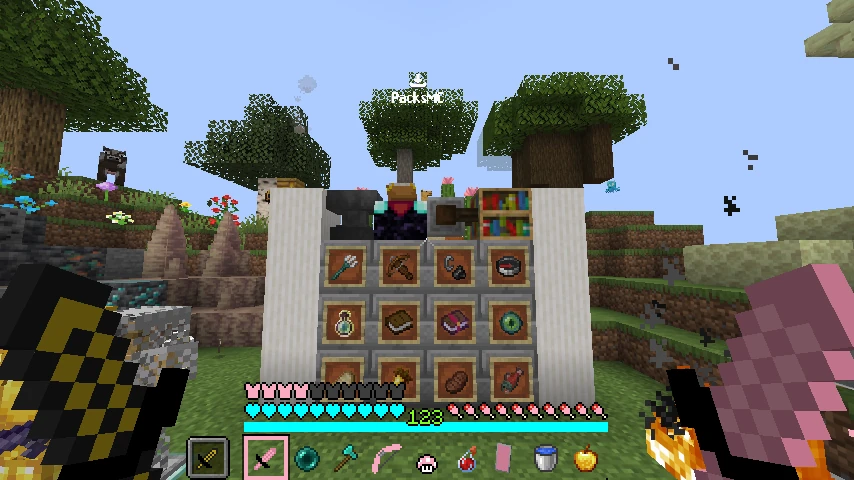 sqartix_pink_pack: showcase 3 of 5