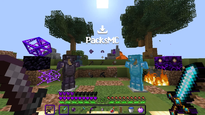Purple pvp pack 16x16