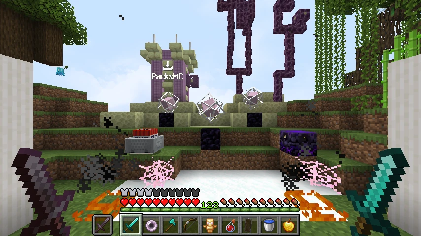 pvp cave fight pack 3d lever: showcase 4 of 5