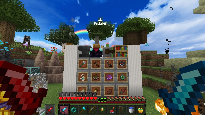 BlvckSkys Pack Weinrot: showcase 3 of 5
