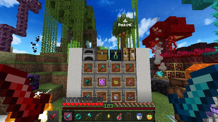 BlvckSkys Pack Weinrot: showcase 5 of 5