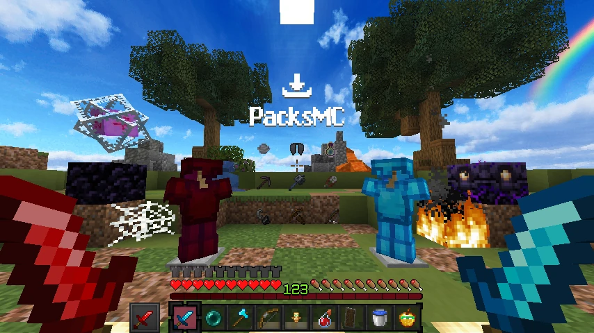BlvckSkys Pack Weinrot