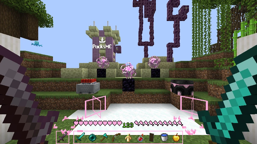 Pink crystal PvP: showcase 4 of 5
