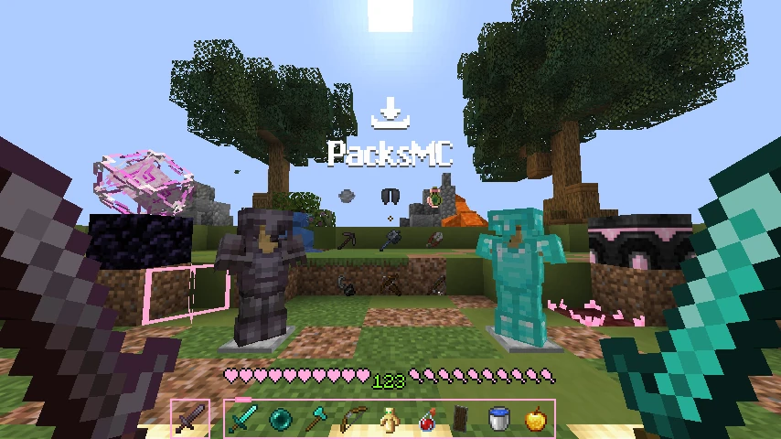 Pink crystal PvP