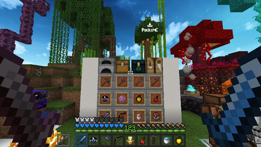 TRYH4RDD PACK BLUE: showcase 5 of 5