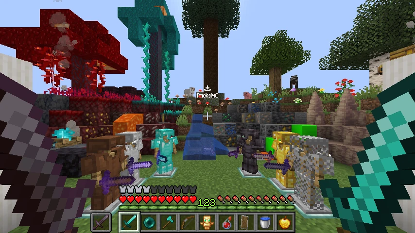 Greenscreen Diamond Ore: showcase 2 of 5