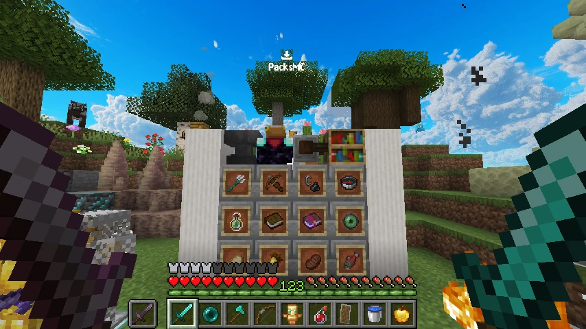 Fluffy Clouds Sky Overlay 1.20: showcase 3 of 5