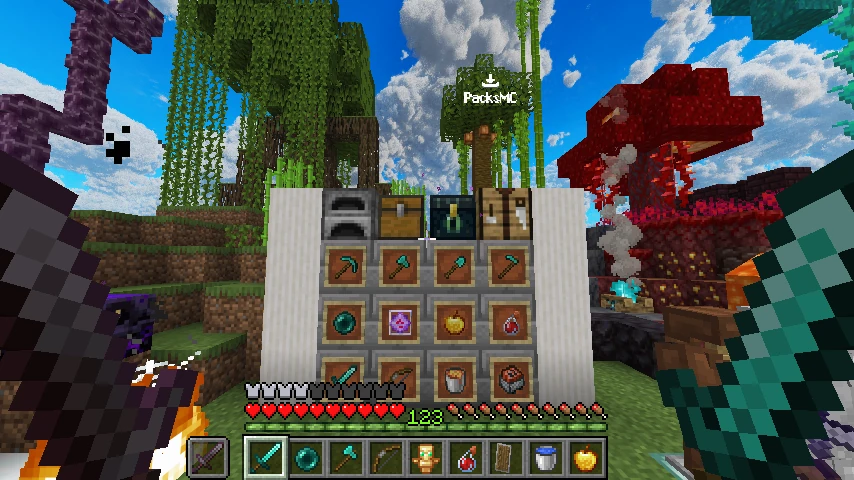 Fluffy Clouds Sky Overlay 1.20: showcase 5 of 5