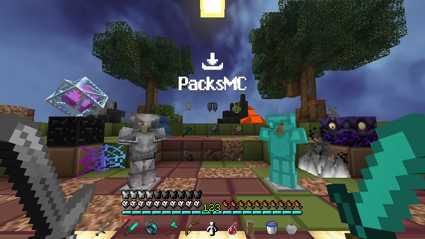 white pack
