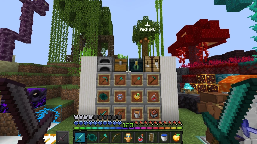 Vanilla enchanced ( Swight hotbar): showcase 5 of 5